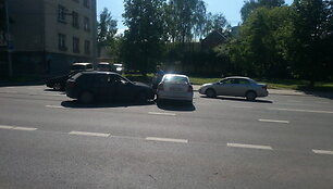 Avarija &Scaron;vitrigailos gatvėje