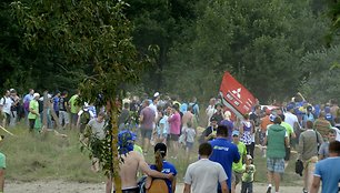 Kaip įvyko avarija „300 lakes rally“ 2014 m. rugpjūčio 9 d. 