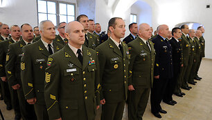 Vyriausiųjų puskarininkių pasikeitimo ceremonija KAM