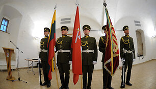 Vyriausiųjų puskarininkių pasikeitimo ceremonija KAM