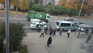 Nelaimė Vilniuje, Kalvarijų gatvėje