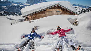 Slidinėjimas Italijos regione Dolomiti Superski