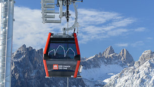 Slidinėjimas Italijos regione Dolomiti Superski