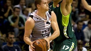 &bdquo;Lietuvos rytas&ldquo; &ndash; &bdquo;Unicaja&ldquo;: kovingasis Bojanas Popovičius