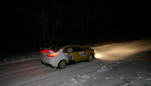 \"Halls Winter rally\", penktadienis, 2-as GR (Raimondo Ilginio nuotr.).