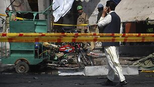 Sprogimo Lahore padariniai