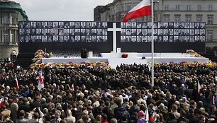 Gedulinga atsisveikinimo ceremonija Pilsudskio aikštėje