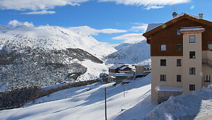 Slidinėjimas Livigno, Italijoje