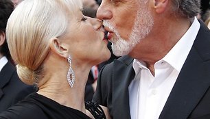 Helen Mirren su vyru Tayloru Hackfordu