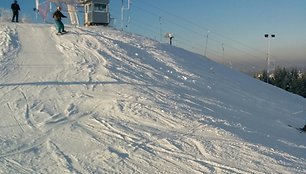 Slidinėjimas Liepkalnyje gruodžio 30 d.