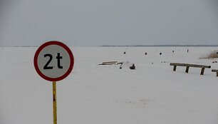 Žymiausias Estijos ledo kelias: Haapsalu &ndash; Noarootsi