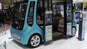 &bdquo;Rinspeed&ldquo; elektrinis autobusas