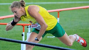 Rutulio stūmikė Austra Skujytė