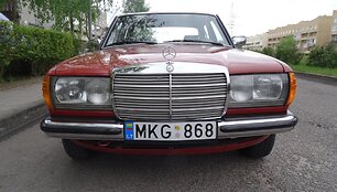 Nuotrauka atminčiai: istorinių automobilių ir motociklų ralis &bdquo;Pasienio fiesta 2016&ldquo; (Mercedes)