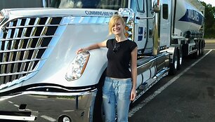 Ivona Blecharčyk &ndash; mergina, pasirinkusi sunkųjį transportą