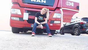 Ivona Blecharčyk &ndash; mergina, pasirinkusi sunkųjį transportą