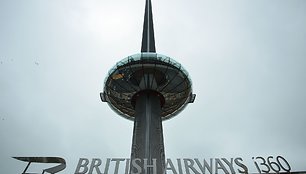 „British Airways“ statytas 161 metrų aukščio apžvalgos bokštas „i360“ 