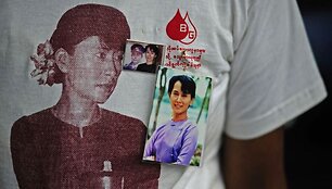 Aung San Suu Kyi paleista i&scaron; namų are&scaron;to 