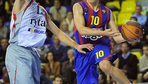 Eurolyga: &bdquo;Barcelona&ldquo; nugalėjo &bdquo;Lietuvos rytą&ldquo;