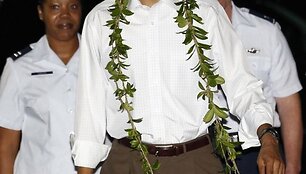 Barackas Obama atvyko atostogų į Havajus