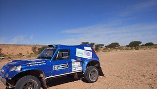 Seimo narės A.Bilotaitės ir G.Petraus ekipažas fini&scaron;avo &bdquo;Africa Eco Race&ldquo; lenktynėse