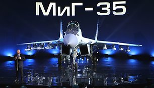 Naujausias Rusijos naikintuvas MIG-35