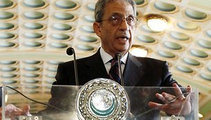 Amr Moussa, Arabų lygos vadovas 