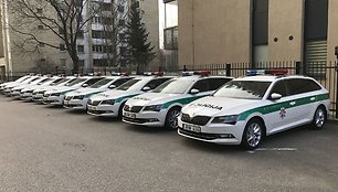 Naujieji policijos automobiliai