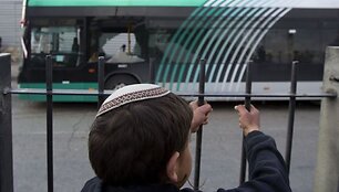 Sprogimas Jeruzalės autobusų stotelėje