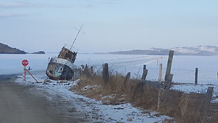 Karolio Mieliausko kelionė Baikalo ledu