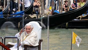 Popiežius Benediktas XVI Venecijoje