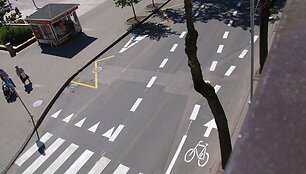Rekonstruota Palangos Vytauto gatvė