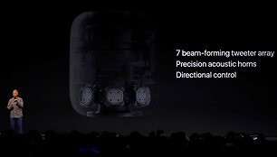 &bdquo;Apple&ldquo; naujoji garso kolonėlė &bdquo;HomePod&ldquo;