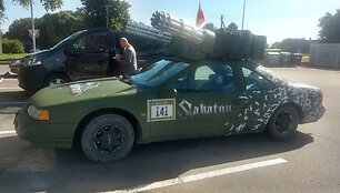&bdquo;The Carbage Run&ldquo; dalyviai
