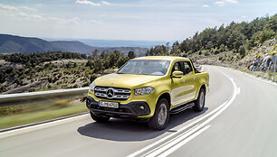 &bdquo;Daimler AG&ldquo; pirmą kartą gamintojo istorijoje įžengė į pikapų rinką ir pristatė &bdquo;premium&ldquo; klasės pikapą &ndash; &bdquo;Mercedes-Benz&ldquo; X klasė.