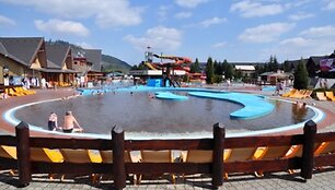 Be&scaron;eniovos vandens pramogų parkas Slovakijoje
