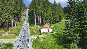 2200 km į Kroatiją: Slovakija, Demanovo slėnis, Jasna