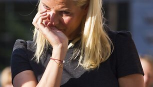 Gedulas: Norvegijos princesė Mette Marit ir princas Haakonas