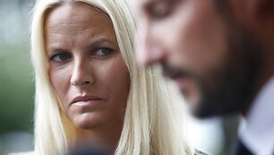 Gedulas: Norvegijos princesė Mette Marit ir princas Haakonas