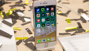 &bdquo;iPhone8&ldquo; prekybos pradžia &bdquo;Topo centre&ldquo;