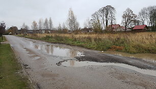 Vilniaus Mokslininkų gatvės duobės