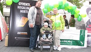 &bdquo;Vilniaus maratonas&ldquo;: Nacionalinio transplantacijos biuro zona.