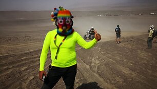 Dakaro gerbėjas Bolivijoje