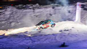 Donatas Zvicevičius ir Deividas Jocius &Scaron;vedijos WRC