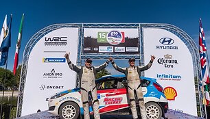 Deividas Jocius ir Donatas Zvicevičius dalyvavo Meksikos WRC