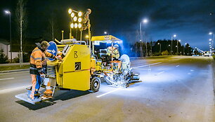 Pavasarį ženklinamos Vilniaus gatvės