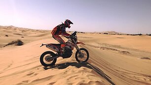 Motociklininkas Arūnas Gelažninkas