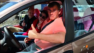 &bdquo;Fiat Multipla&ldquo; bandomasis važiavimas