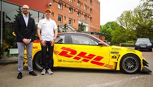 Ramūnas Čapkauskas pristatė „DHL Racing“ komandą