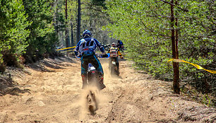 Enduro taurės varžybos Paikusėje, Estijoje